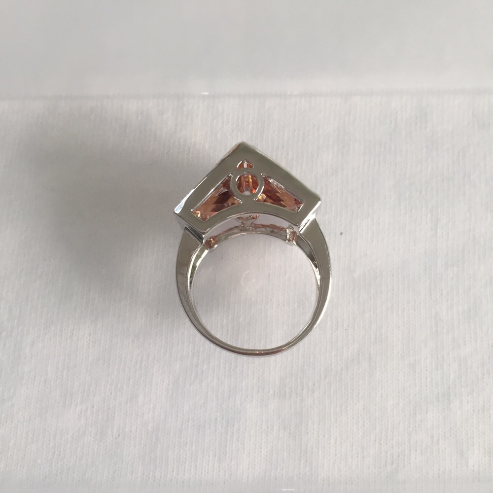 Silver Morganite Ring - Picture 7 of 8